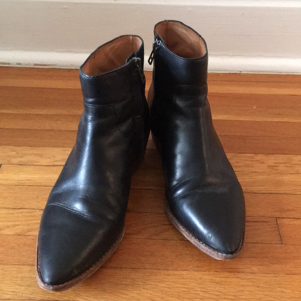 Madewell ankle western boot
